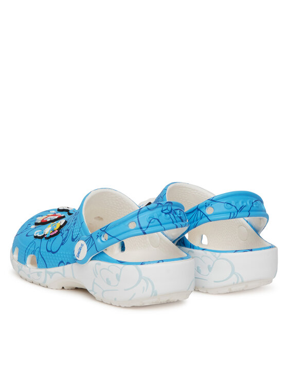 Crocs Natikači Crocs Smurfs Classic Clog 210821 Pisana