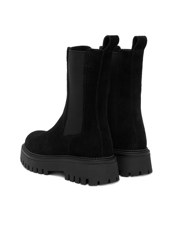 Badura Členková obuv s elastickým prvkom Badura C-BILLIE-8045 Čierna