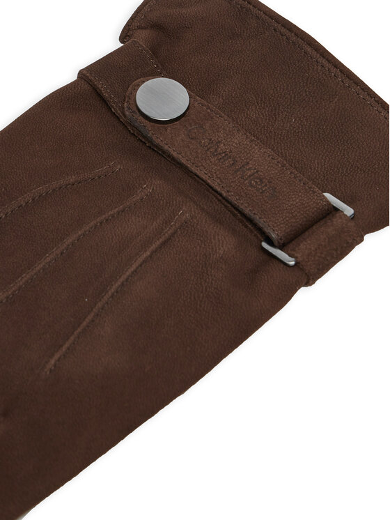 Calvin Klein Vīriešu cimdi Calvin Klein K50K512542 Brūns