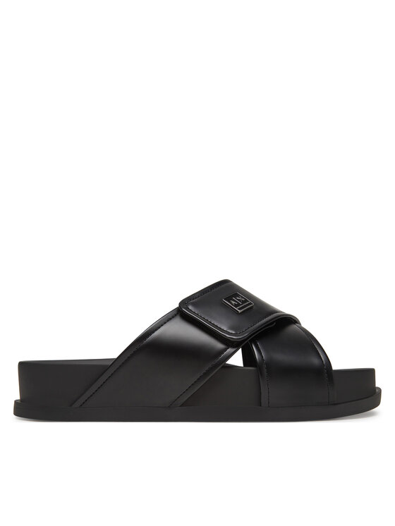 Armani Exchange Şlapi Armani Exchange XDP063 XV927 00002 Negru