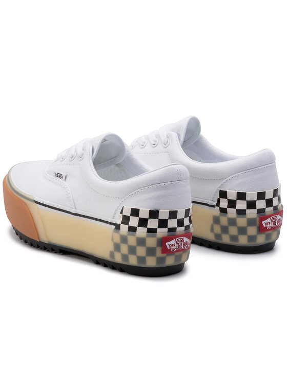 Vans Tenisky Vans Era Stacked VN0A4BTOTDC1 Bílá