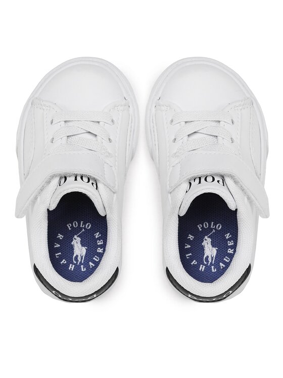 Polo Ralph Lauren Sneakersy Polo Ralph Lauren Theron V Ps RF104104 Biela