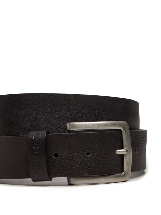Guess Moški pas Guess M4BZ30 L0VF0 Črna
