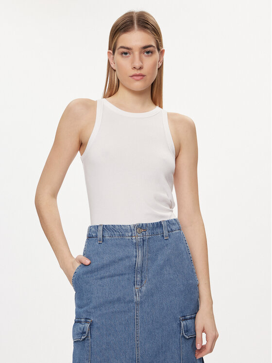 Levi's® Levi's® Marškinėliai Dreamy A7326-0001 Balta Slim Fit