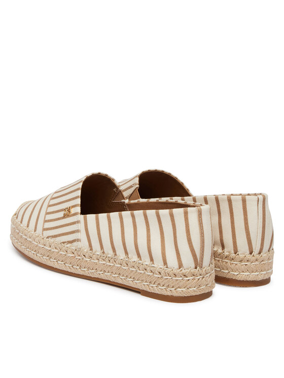Tommy Hilfiger Espadrilles Tommy Hilfiger Th Platform Espadrille Stripes FW0FW09143 Bēšs