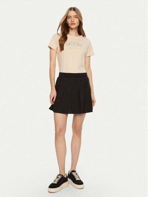 Guess Guess Футболка V5RI16 J1314 Бежевий Regular Fit