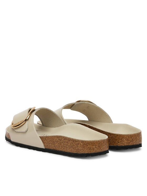 Birkenstock Шльопанці Birkenstock Madrid Big Buckle Hex 1031823 Écru