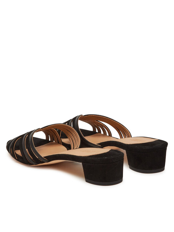 LAUREN RALPH LAUREN Чехли LAUREN RALPH LAUREN Fay 802961818003 Черен