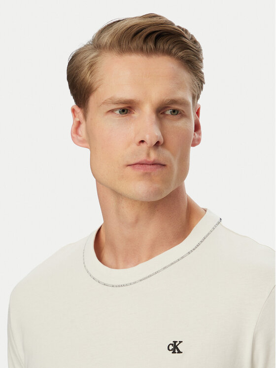 Calvin Klein Calvin Klein Camiseta LV04LF223G Blanco Regular Fit