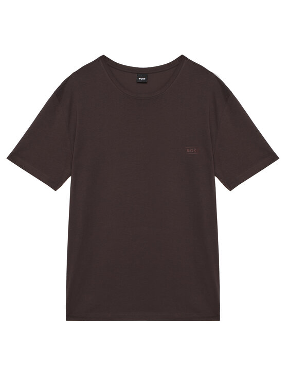 BOSS BOSS Camiseta 50565324 Marrón oscuro Regular Fit