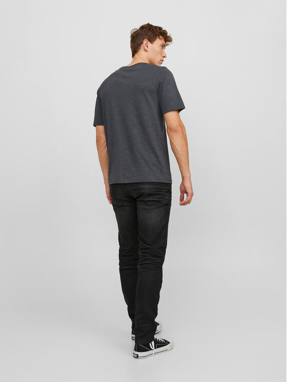 Jack & Jones Jack & Jones Marškinėliai Paulos 12245087 Pilka Standard Fit