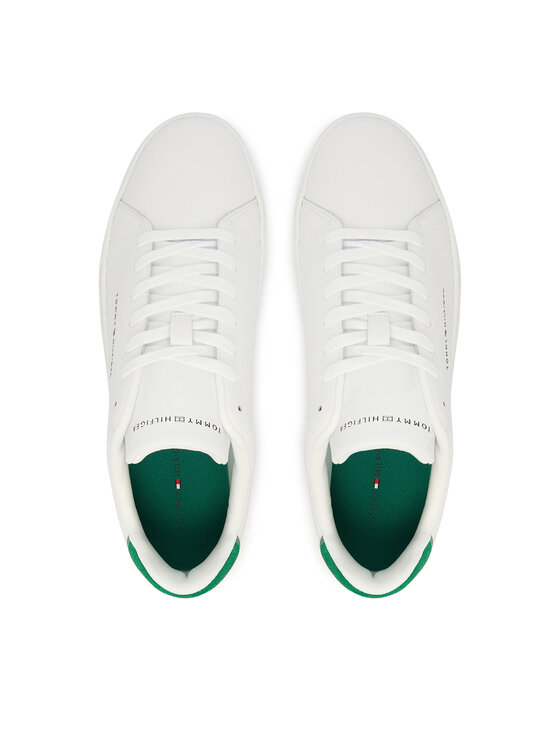 Tommy Hilfiger Superge Tommy Hilfiger Th Court Lth Detail Ess FM0FM05367 Bela