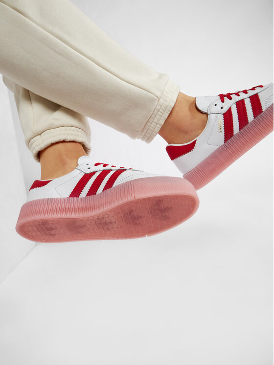 adidas Sneakersy adidas Sambarose W FX6269 Biały