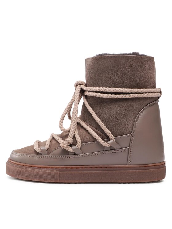 Inuikii Škornji za sneg Inuikii Classic Wedge 75203-005 Rjava