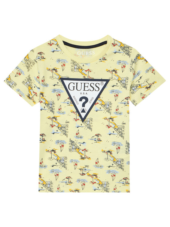 Guess Guess Набір футболка та шорти N6GG01 K8HM4 Кольоровий Regular Fit
