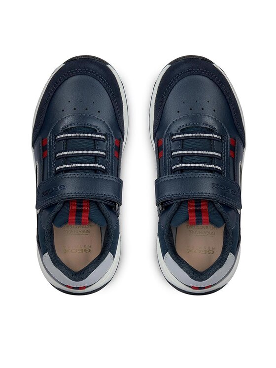 Geox Sneakersy Geox J Briezee Boy J36GMA 054FU C4244 S Granatowy