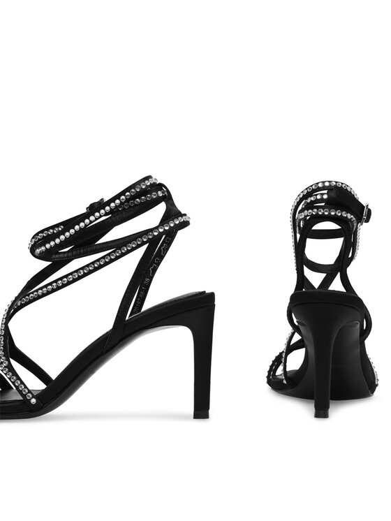 Eva Minge Sandále Eva Minge Faenza-20167-68-1 Čierna