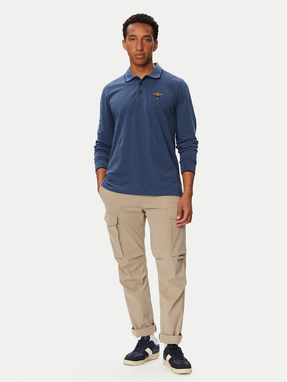 Aeronautica Militare Aeronautica Militare Polo 262PO1653UP00082 Azul Regular Fit