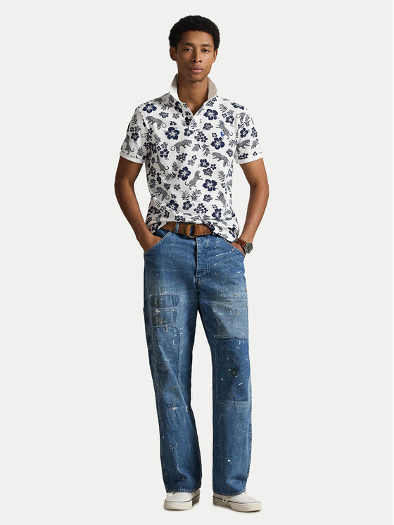 Polo Ralph Lauren Polo Ralph Lauren Polo 710B13541001 Blanco Slim Fit