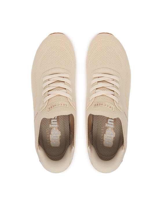 Skechers Снікерcи Skechers Uno Wedge 177531/OFWT Бежевий
