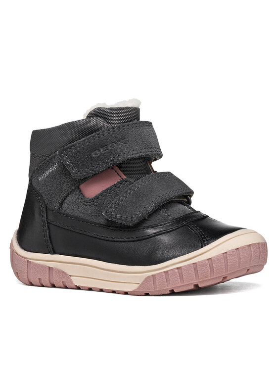 Geox Ботуши Geox B Omar Girl Wpf B462LC 04322 C0005 M Черен