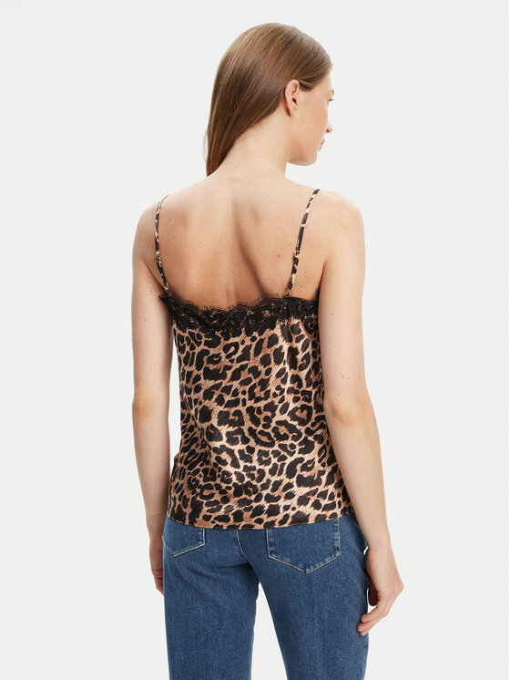 Guess Guess Felső W5YH65 WHEZ2 Bézs Regular Fit