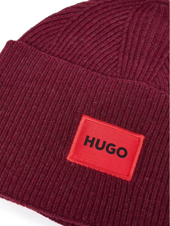 HUGO Шапкa HUGO Xaff 50496011 Бордовий
