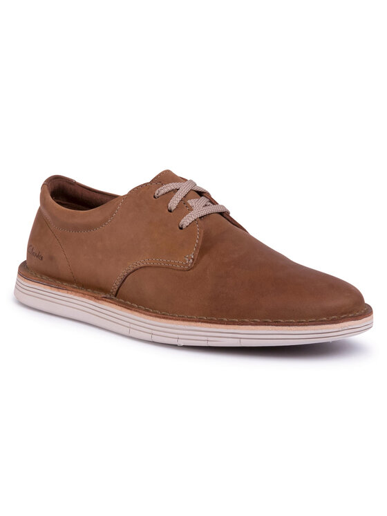 Clarks Туфлі Clarks Forge Vibe 261496427 Коричневий