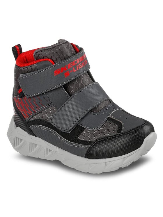 Skechers Kotníková obuv Skechers Magna-Lights Frosty Fun 401504N/CCBK Šedá