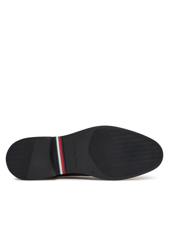 Tommy Hilfiger Κλειστά παπούτσια Tommy Hilfiger Corporate Dressy Suede Shoe FM0FM05969 Πράσινο