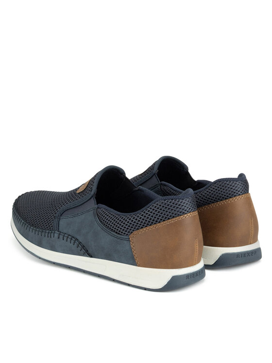 Rieker Īsi apavi Rieker 11954-14 Tumši zils