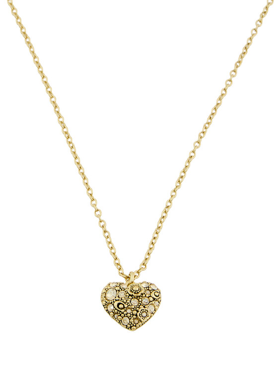 Coach Komplet ogrlica in uhani Coach 37541359 Zlata