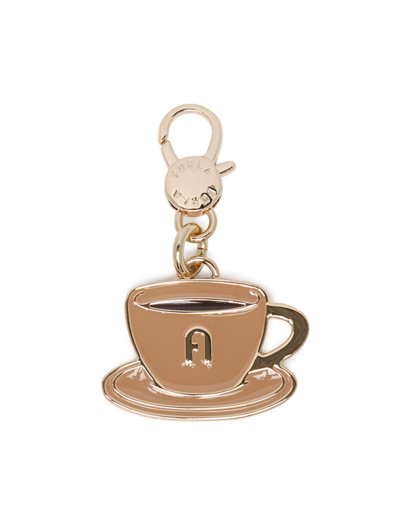 Furla Ключодържател Furla Hashtag Coffee Cup Charm WK00796 MES000 4782S Кафяв