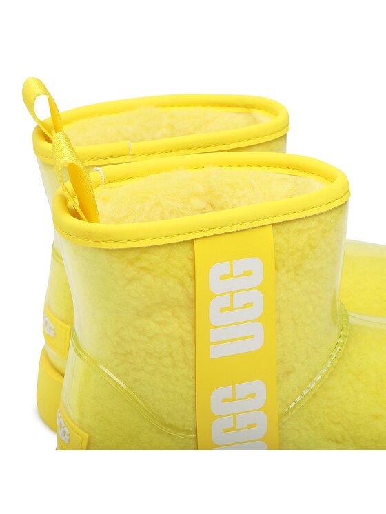 Ugg Śniegowce Ugg W Classic Clear Mini 1113190 Żółty