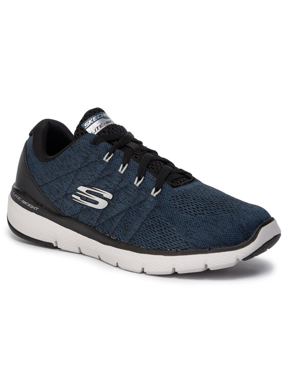 Skechers Snīkeri Skechers Stally 52957/BLBK Tumši zils