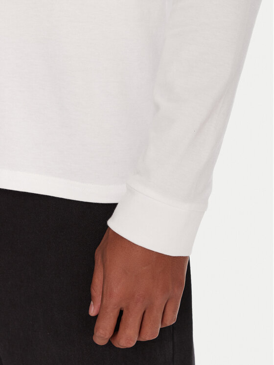 Reebok Reebok Longsleeve RK25138CCM Λευκό Regular Fit