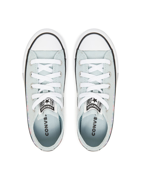 Converse Sneakers Converse Chuck Taylor All Star Florals A11776C Ανοιχτό μπλε