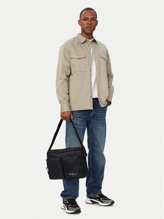 Calvin Klein Saszetka Calvin Klein Bolt Laptop Flight Bag LV04D3459G Czarny