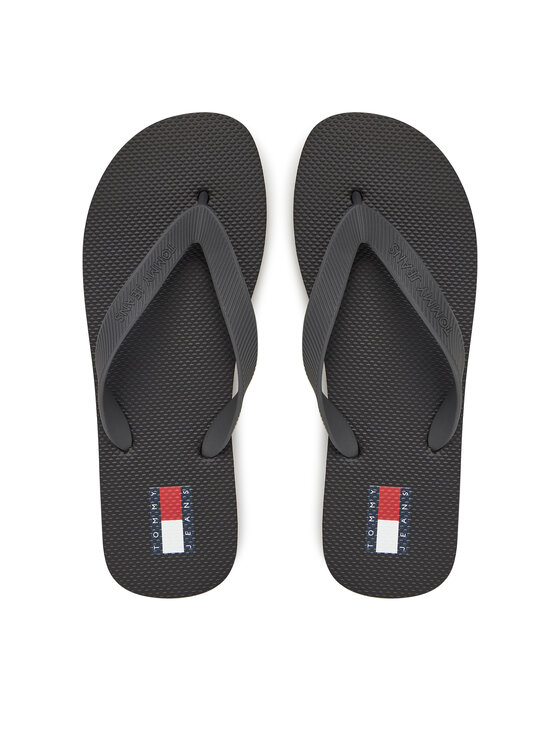 Tommy Jeans Japonke Tommy Jeans Tjm Beach Sandal EM0EM01560 Črna