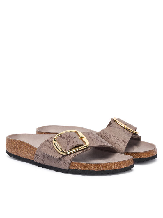 Birkenstock Шльопанці Birkenstock Madrid Big Buckle 1032935 Бежевий