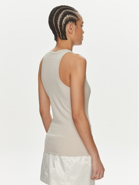 Calvin Klein Calvin Klein Τοπ K20K206554 Μπεζ Slim Fit
