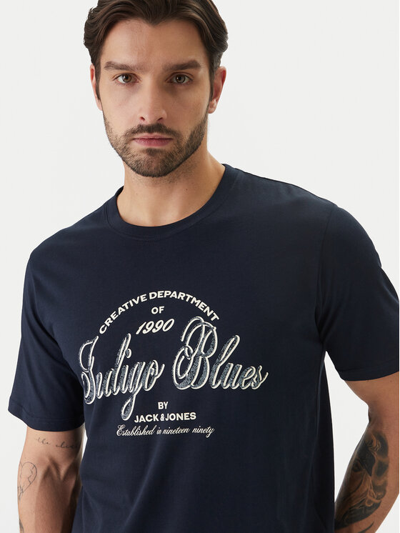 Jack & Jones Jack & Jones Camiseta Earchive 12297673 Azul marino Regular Fit
