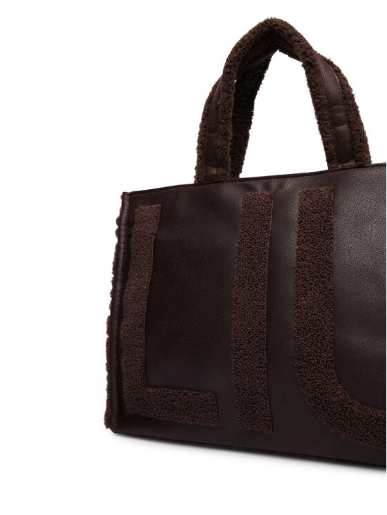 Liu Jo Сумка Liu Jo L TOTE FAKE MONTONE 2F6037 E0021 Коричневий