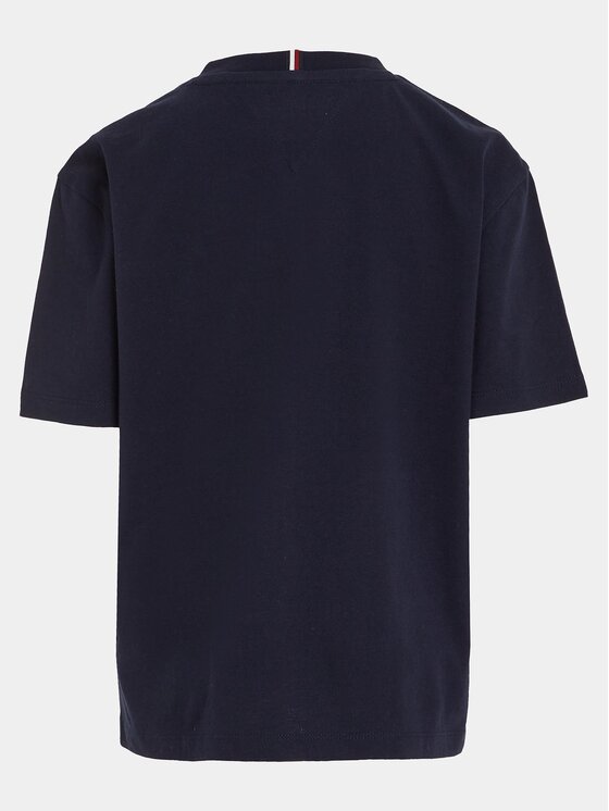 Tommy Hilfiger Tommy Hilfiger T-shirt KB0KB08575 S Blu scuro Regular Fit