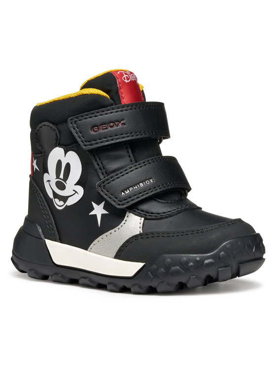 Geox Cizme de zăpadă Geox B Trekkyup B Abx B566LE 054FU C0048 S Negru