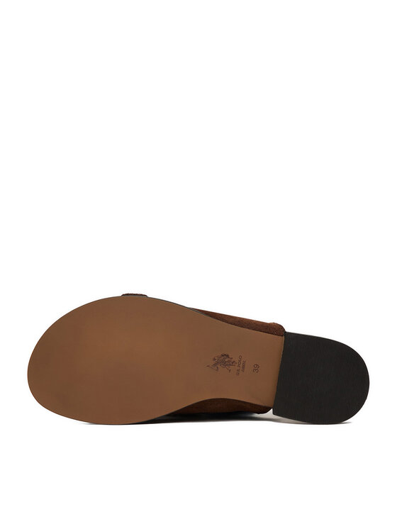 U.S. Polo Assn. Шльопанці U.S. Polo Assn. EO-KATYA001W/6S1 Коричневий