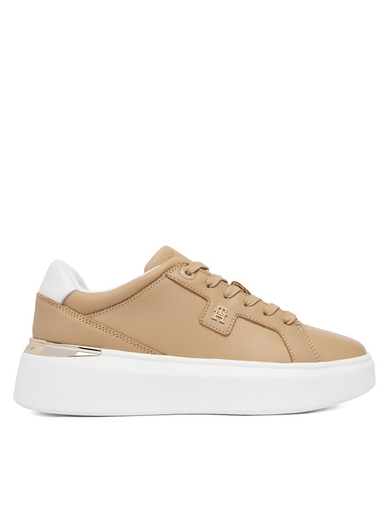 Tommy Hilfiger Sportcipők Tommy Hilfiger Th Chic Platform FW0FW09396 Barna