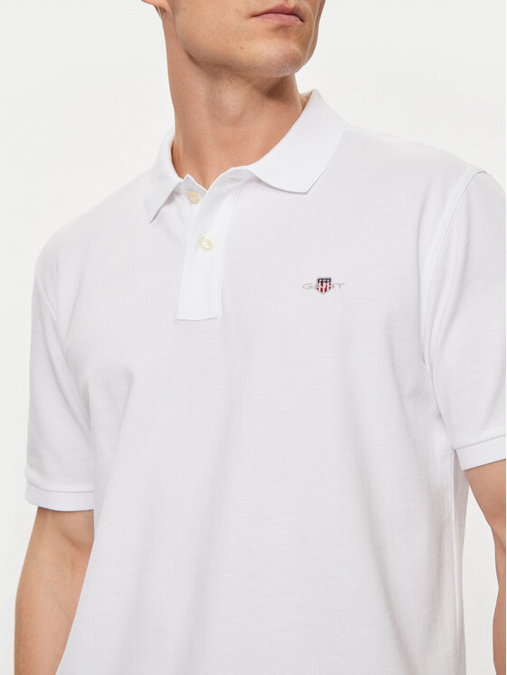 Gant Gant Polo Shield 2210 Bianco Regular Fit