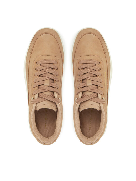 Tommy Hilfiger Sneakers Tommy Hilfiger Modern Court Sneaker Nubuck FW0FW08462 Bej