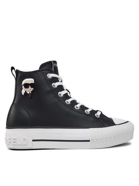 KARL LAGERFELD Кеди KARL LAGERFELD Kampus Max KL60445T Чорний